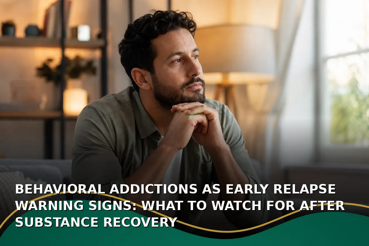 Behavioral Addictions as Early Relapse Warning Signs: What to Watch For After Substance Recovery