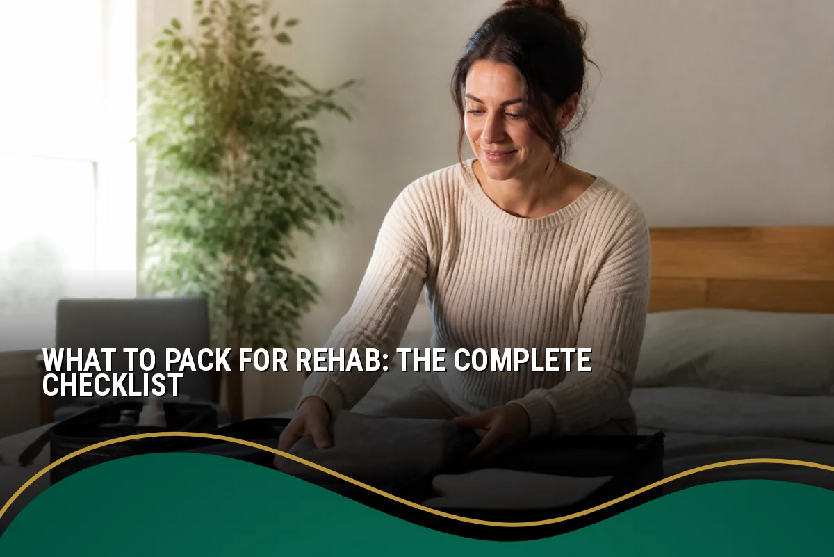 What to Pack for Rehab: The Complete Checklist